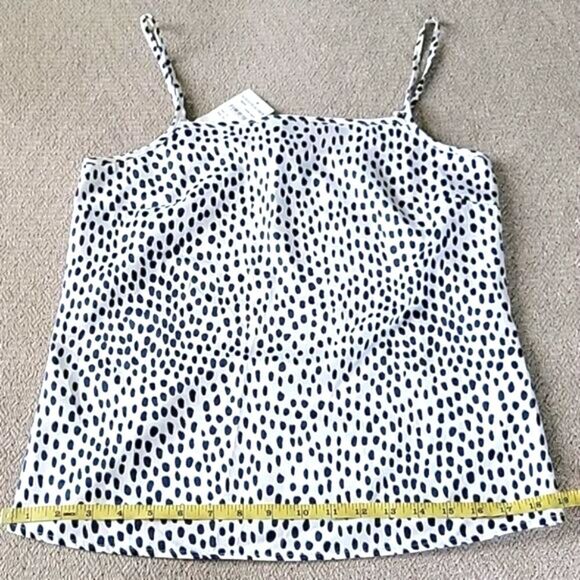 J Crew Navy Blue and Ivory Camisole Tank Size XS - Picture 10 of 13